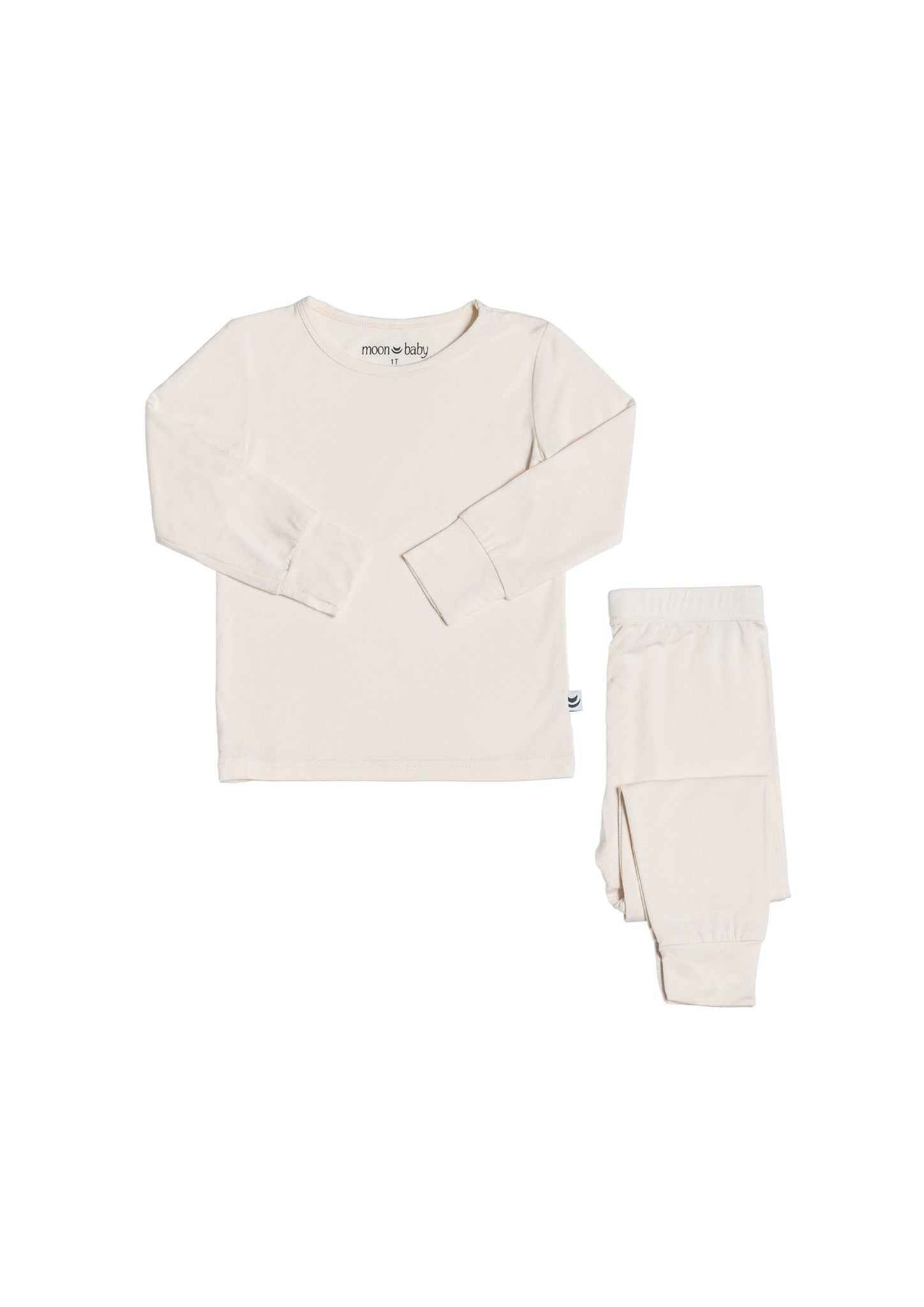 Bamboo Long Sleeve Set - Buttercream