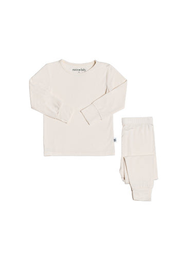 Bamboo Long Sleeve Set - Buttercream