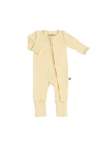 Bamboo Romper - Pale Sunlight