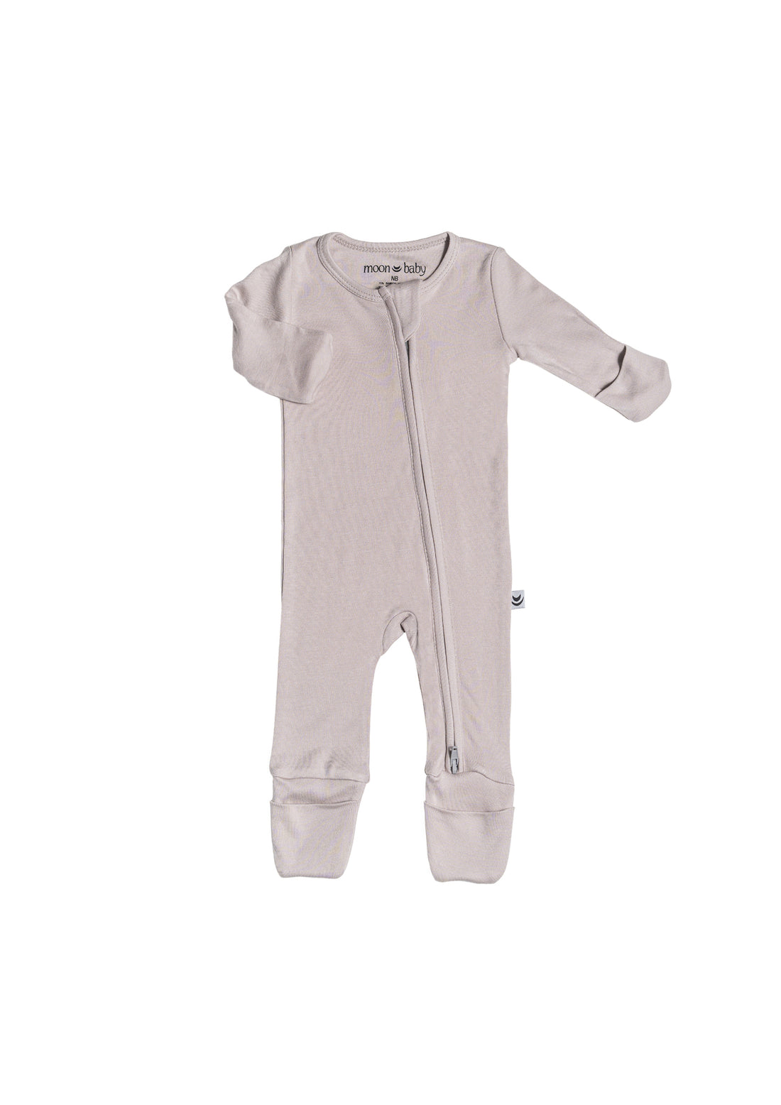 Organic Cotton Bamboo Romper - Winter Grey