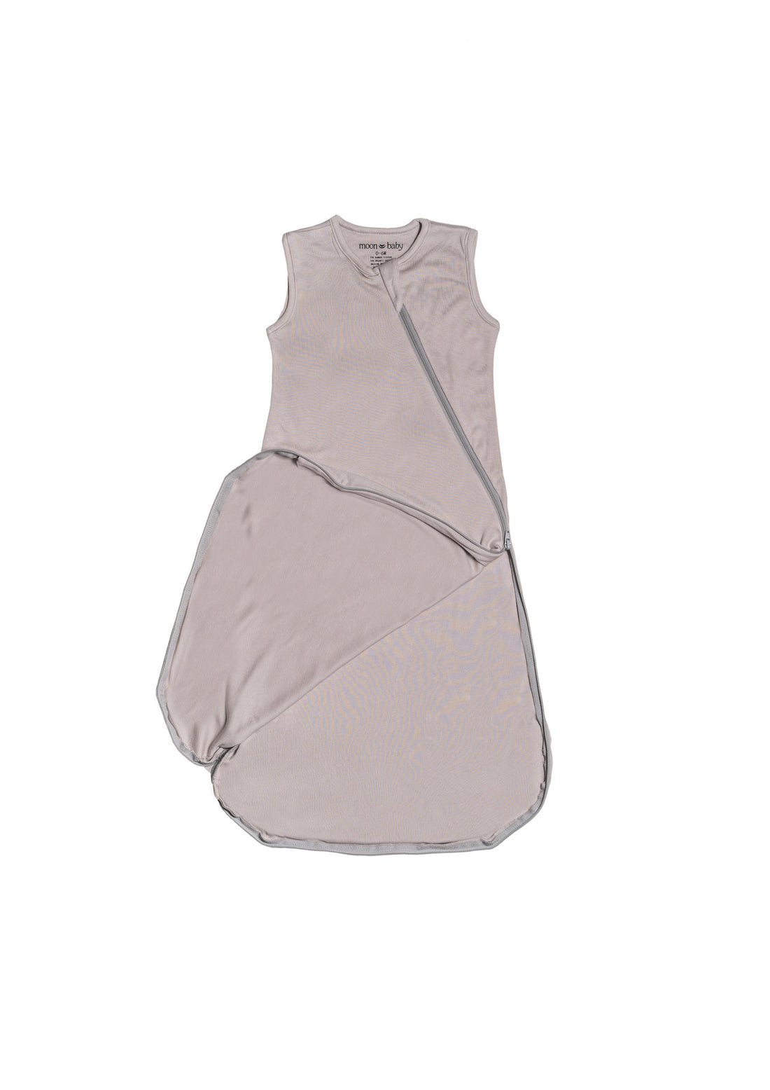 Organic Cotton Bamboo Sleep Bag 1.0 TOG - Winter Grey